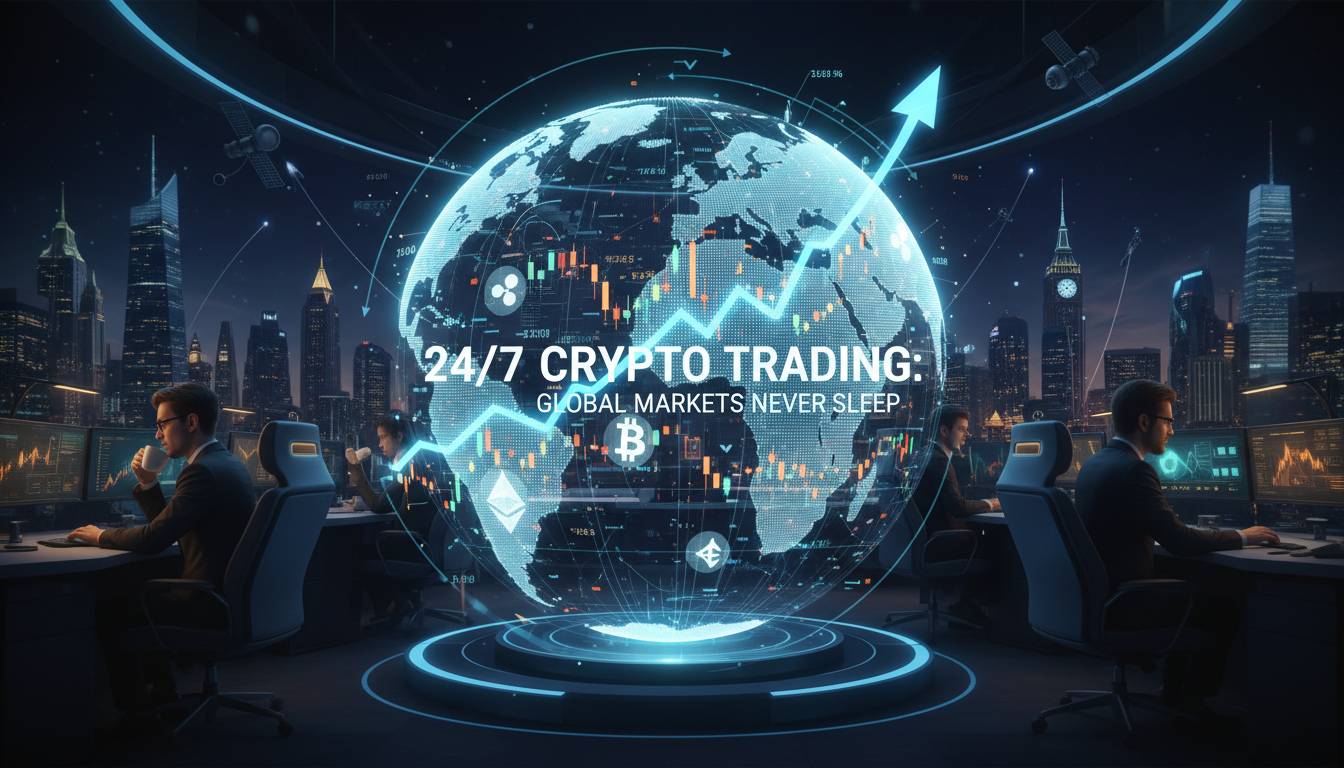 24/7 Crypto Trading: Why Crypto Markets Never Close