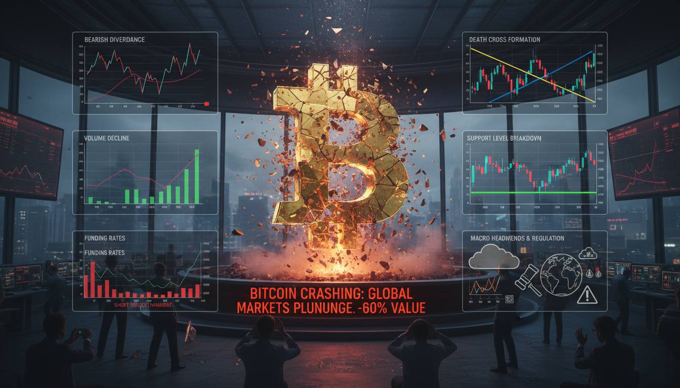 Bitcoin Crashing: 6 Warning Signs Before Major Drop