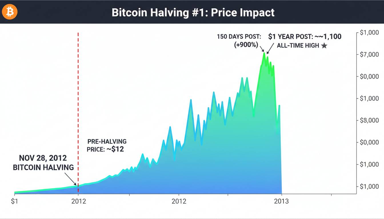 Bitcoin Halving History: Price Impact After Each of the 4 Halvings