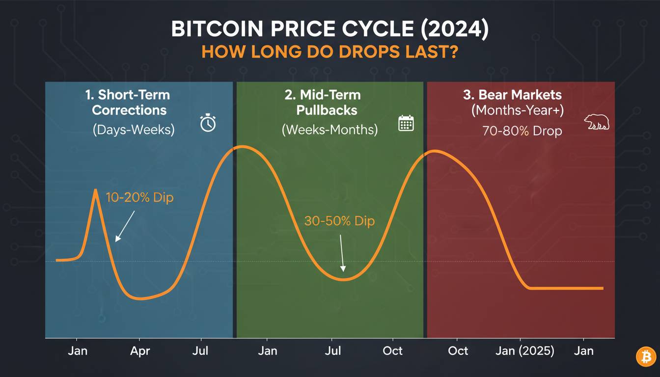 Bitcoin Price Drops: How Long Do They Usually Last? (2024)