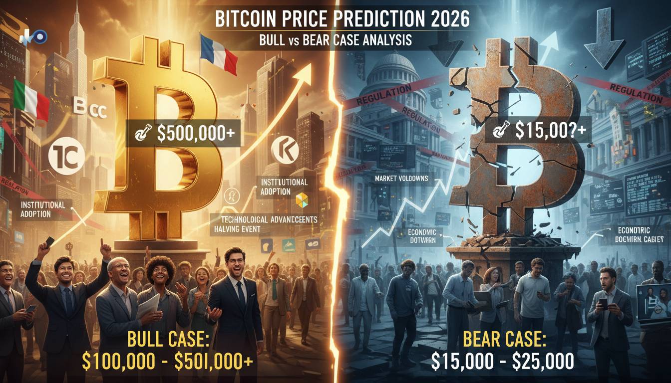 Bitcoin Price Prediction 2026: Bull vs Bear Case Analysis