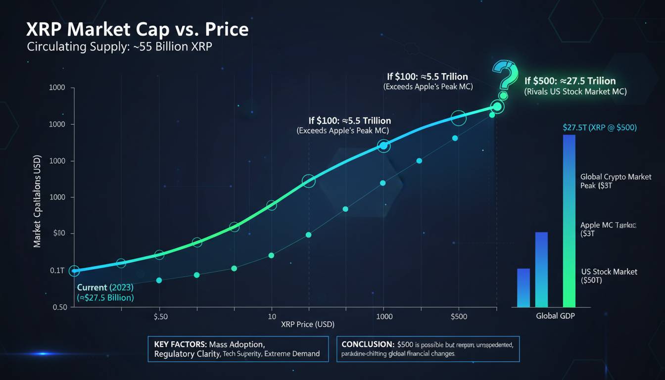 Can XRP Reach $500? Mathematical Price Predictions Explained