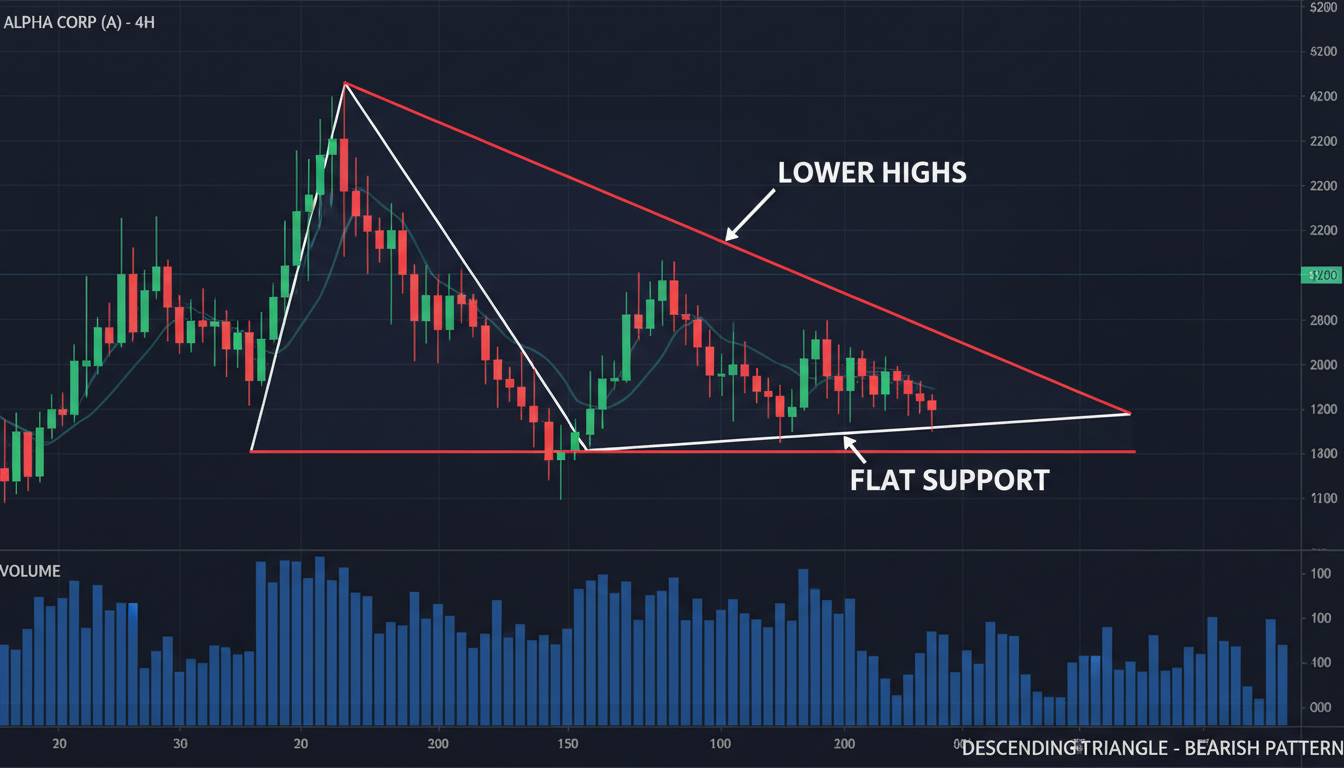 Combine Descending Triangle & Volume for Higher Accuracy