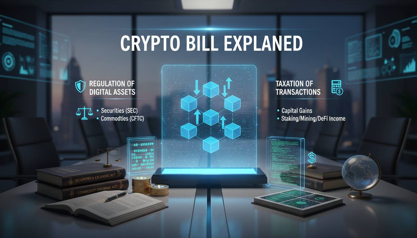 Crypto Bill Explained: How New Legislation Impacts Your Holdings