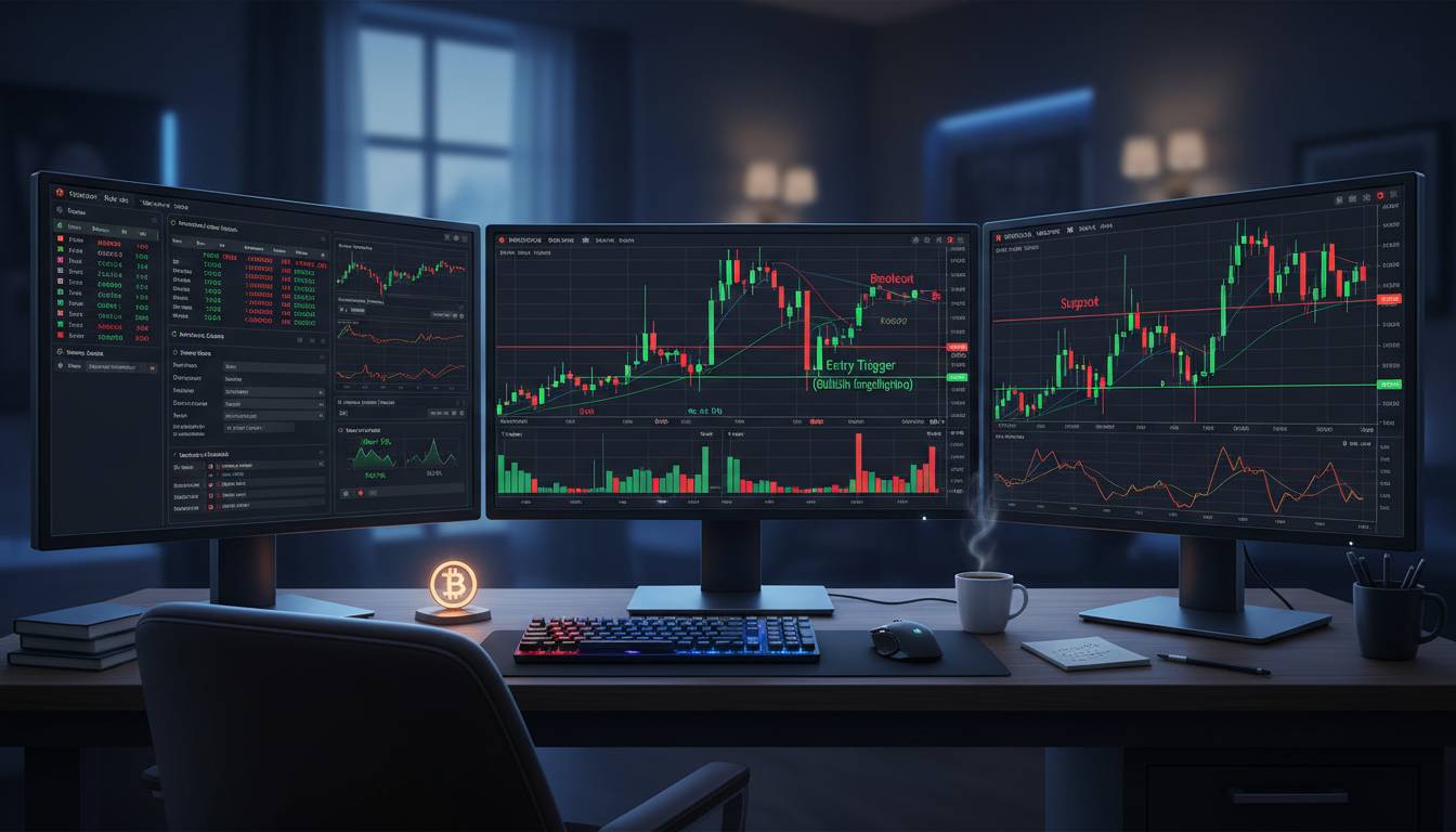 Crypto Day Trading Strategy That Survives Volatile Markets ✓