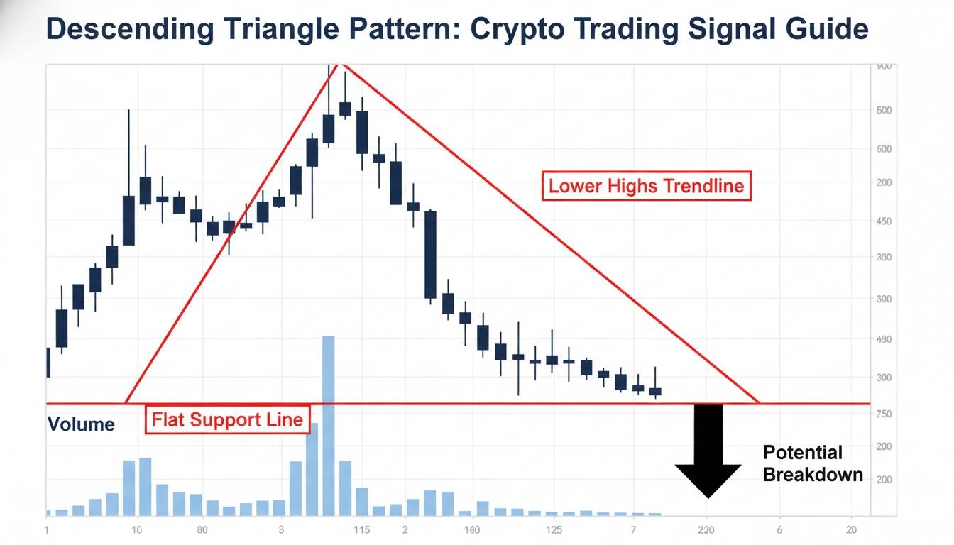 Descending Triangle Pattern: Crypto Trading Signal Guide