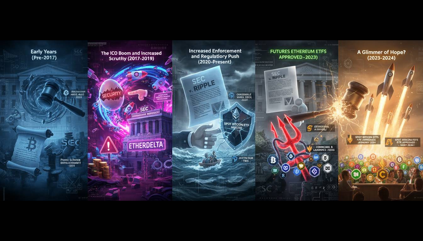 SEC Regulation's Impact on Crypto Market: Complete Timeline