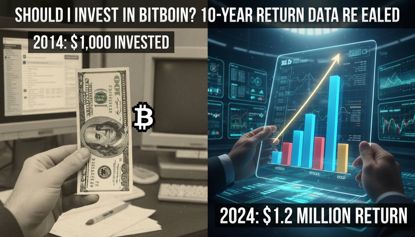 Should I Invest in Bitcoin? 10-Year Return Data Revealed