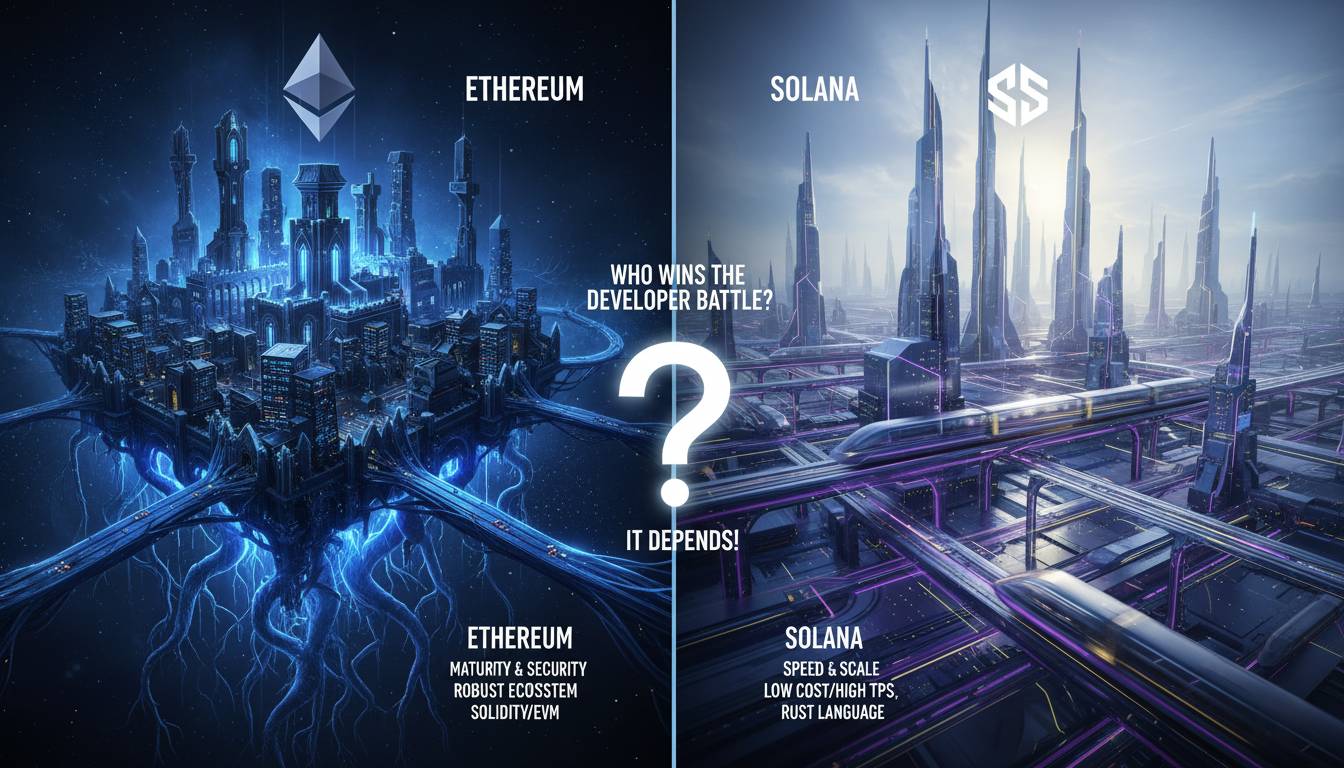 Solana vs Ethereum: Who Wins the Developer Battle?