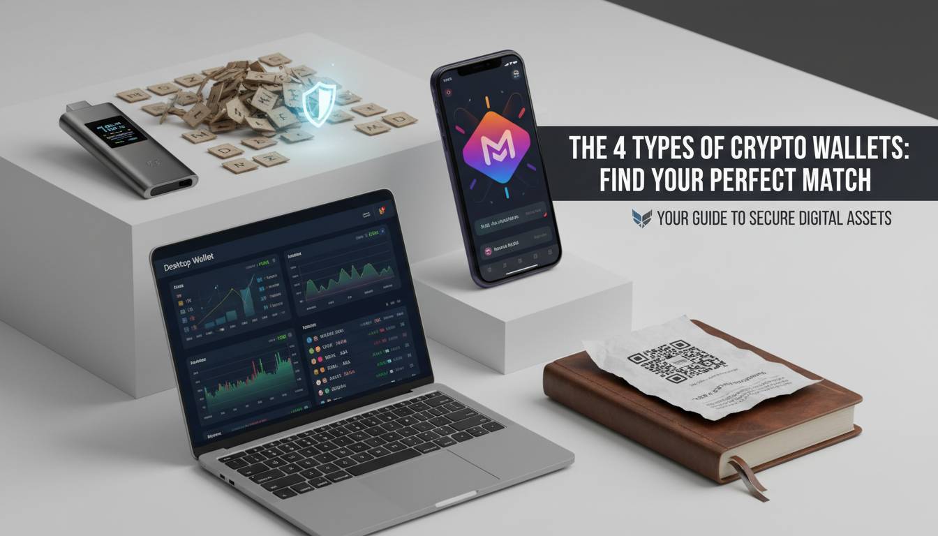 The 4 Types of Crypto Wallets: Find Your Perfect Match | Guide