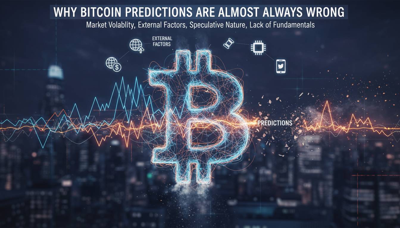 Why Bitcoin Predictions Are Almost Always Wrong — And What to Use Instead