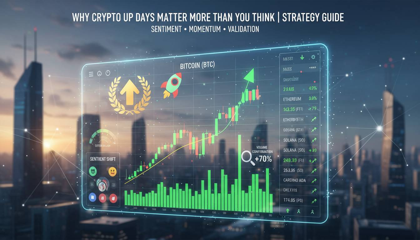 Why Crypto Up Days Matter MORE Than You Think | Strategy Guide