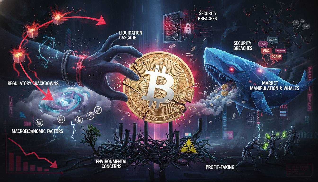 Why Is Bitcoin Crashing? 8 Key Reasons Behind Every Drop