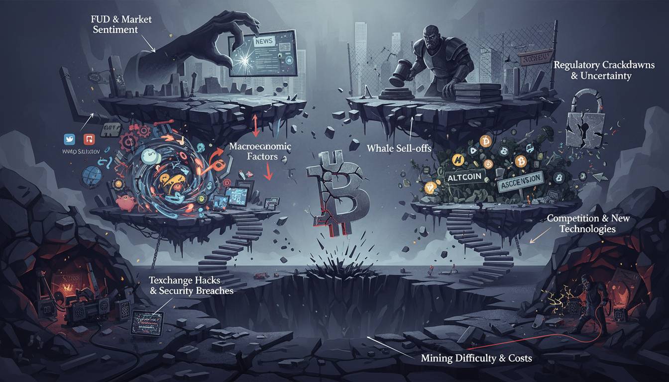 Why Is Bitcoin Dropping? The Real Reasons Behind Every Price Fall