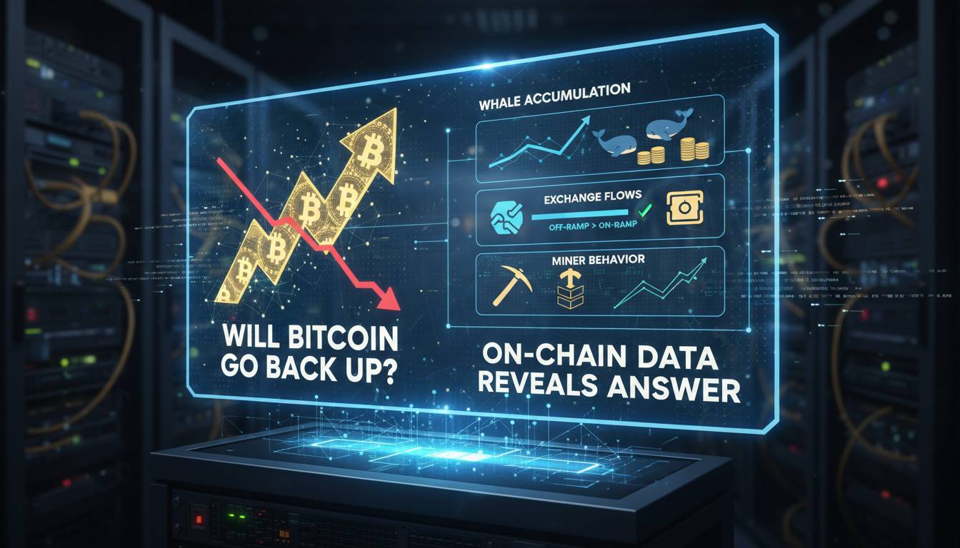 Will Bitcoin Go Back Up? On-Chain Data Reveals Answer