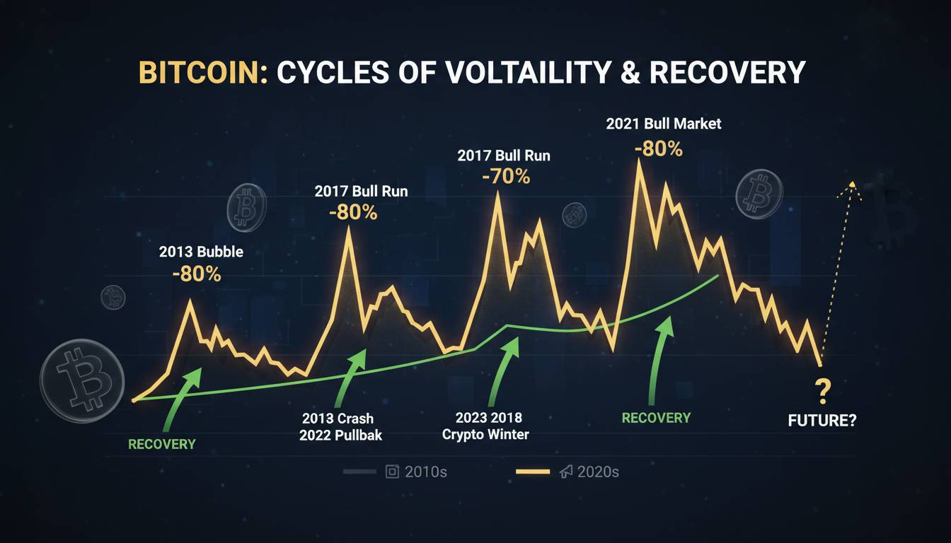 Will Bitcoin Recover After a Crash? Past Trends & Timeline