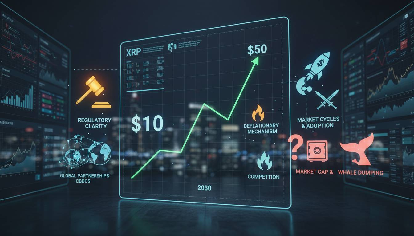 XRP Price Prediction 2030: Can It Reach $10 or $50?